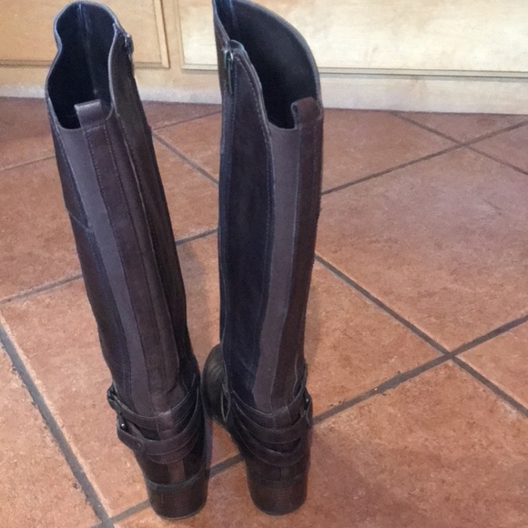 Marc Fisher brown leather winter boots size 8 - Picture 4 of 15